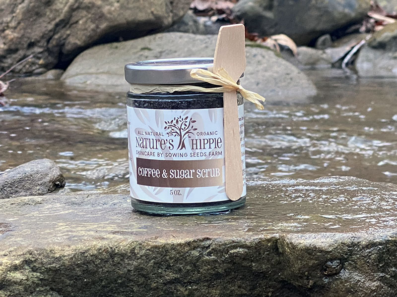 All Natural Coffee and Sugar Scrub