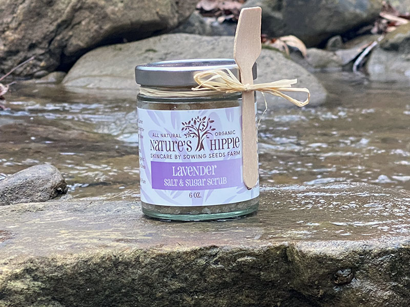 All Natural Salt and Sugar Scrub - Lavender