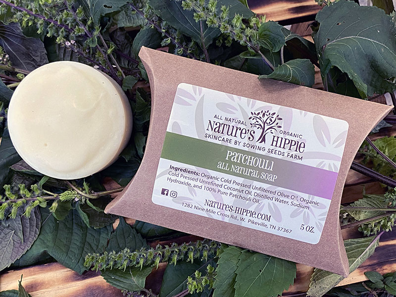 Patchouli Soap is nourishing with astringent, anti-fungal and anti-oxidant properties.