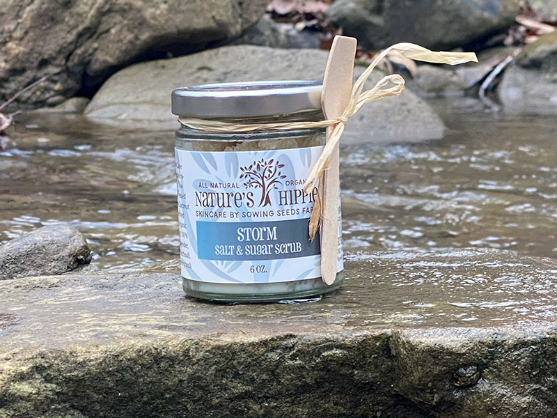 All Natural Salt and Sugar Scrub - Storm Scent