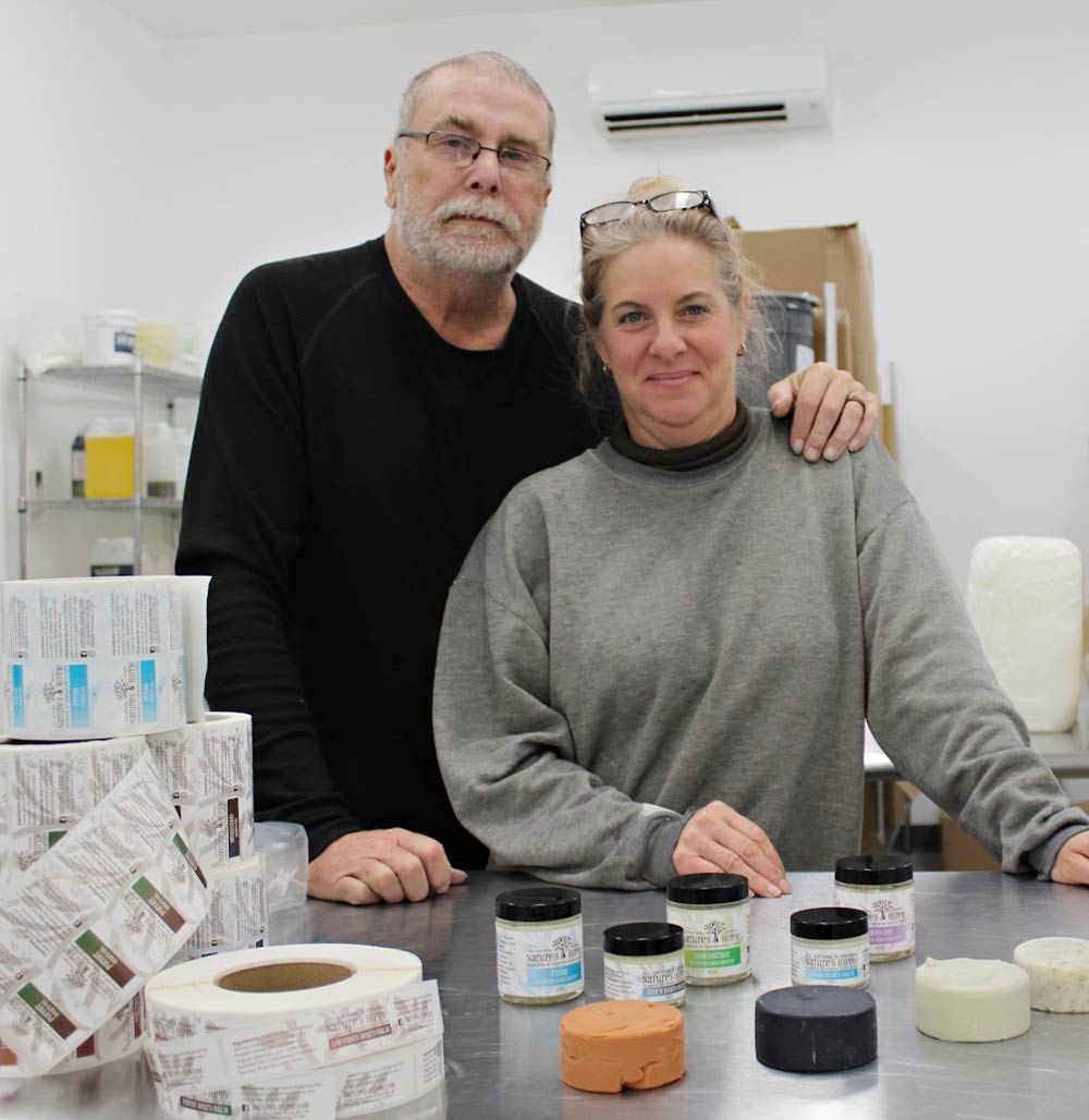 Wendy and Glen Smith, owners of Sowing Seeds Farm